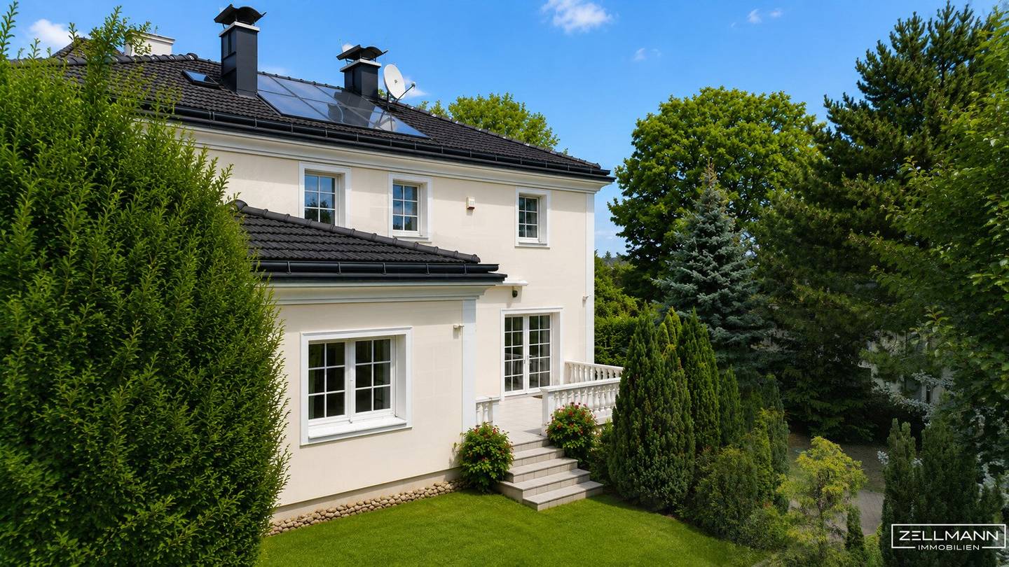 TOP LAGE IN MAUER | Repräsentative, hochwertig ausgestattete Villa mit Lift und ca. 342 m² Gesamtnutzfläche auf großzügigem Grundstück | ZELLMANN IMMOBILIEN