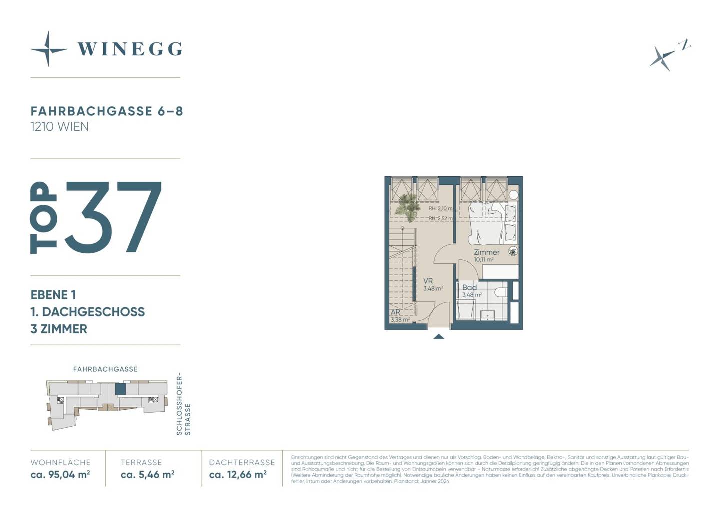 Three levels one owner >> Maisonette dream apartment with wide view >> Roof terrace