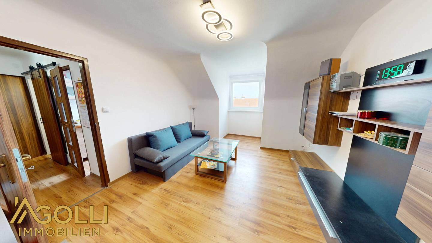 2-room attic apartment in Fischamend – your perfect entry into ownership