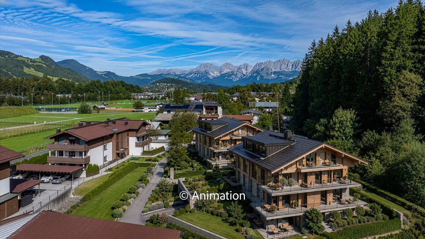 Neubauwohnung auf Entwicklungsgrundstück mit Kaiserblick