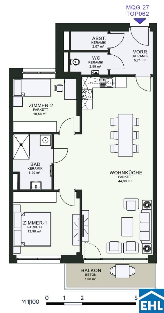 Stylish living near Messe Graz – new build apartments with character