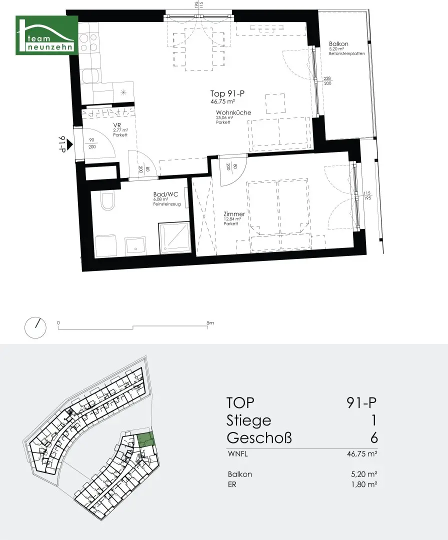 Living enjoyment near the Danube - Compact 2-room apartment with balcony - available from 01.11.2026
