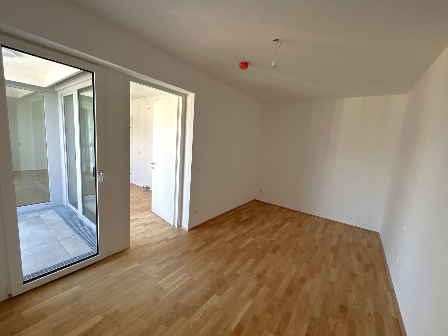 Small fine 2-room new build apartment with loggia and fitted kitchen