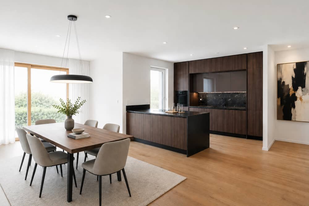 Erdgeschosswohnung with garden and pool near Leopoldskroner Weiher