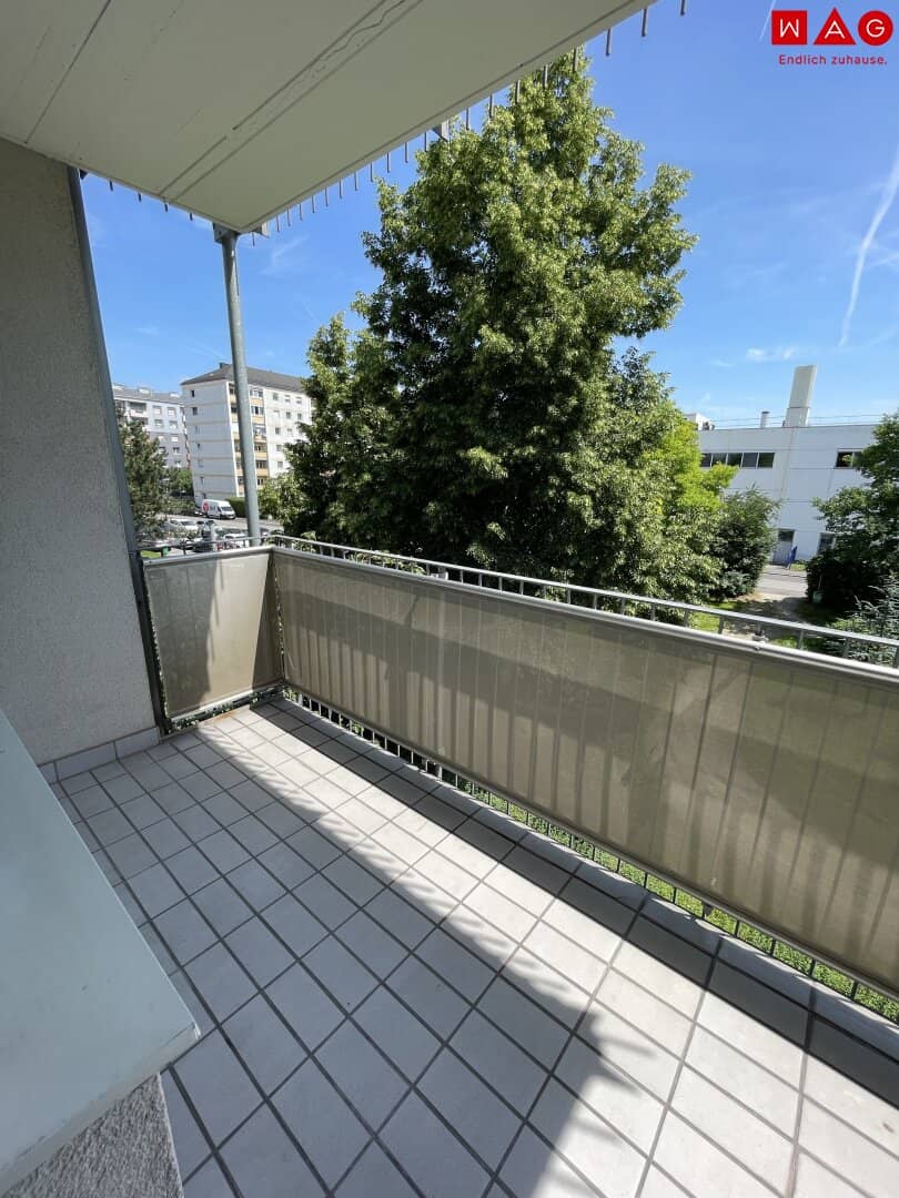 Idyllic and quiet living near the Wasserwald with excellent infrastructure Spacious 2-room apartment with nice view thanks to loggia