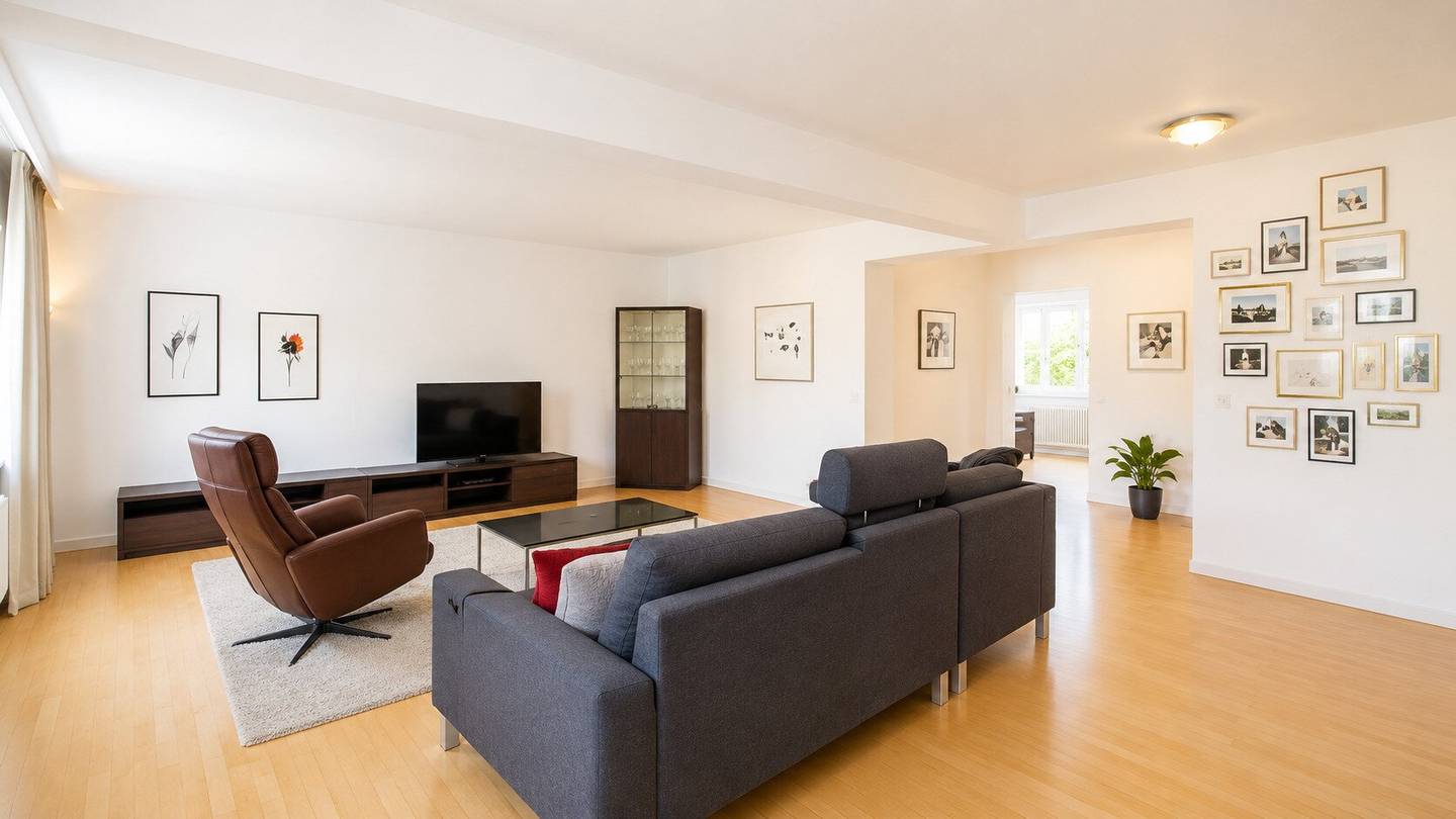 Spacious 124 m² city apartment | 3 rooms, optional 4 rooms