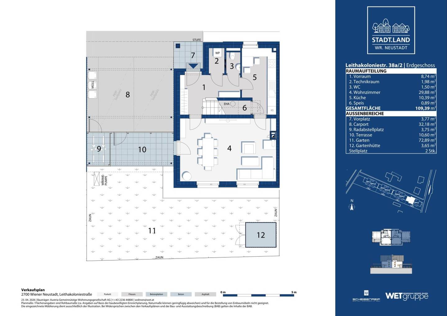 STADT.LAND | Wr. Neustadt, Leithakoloniestraße 38a
