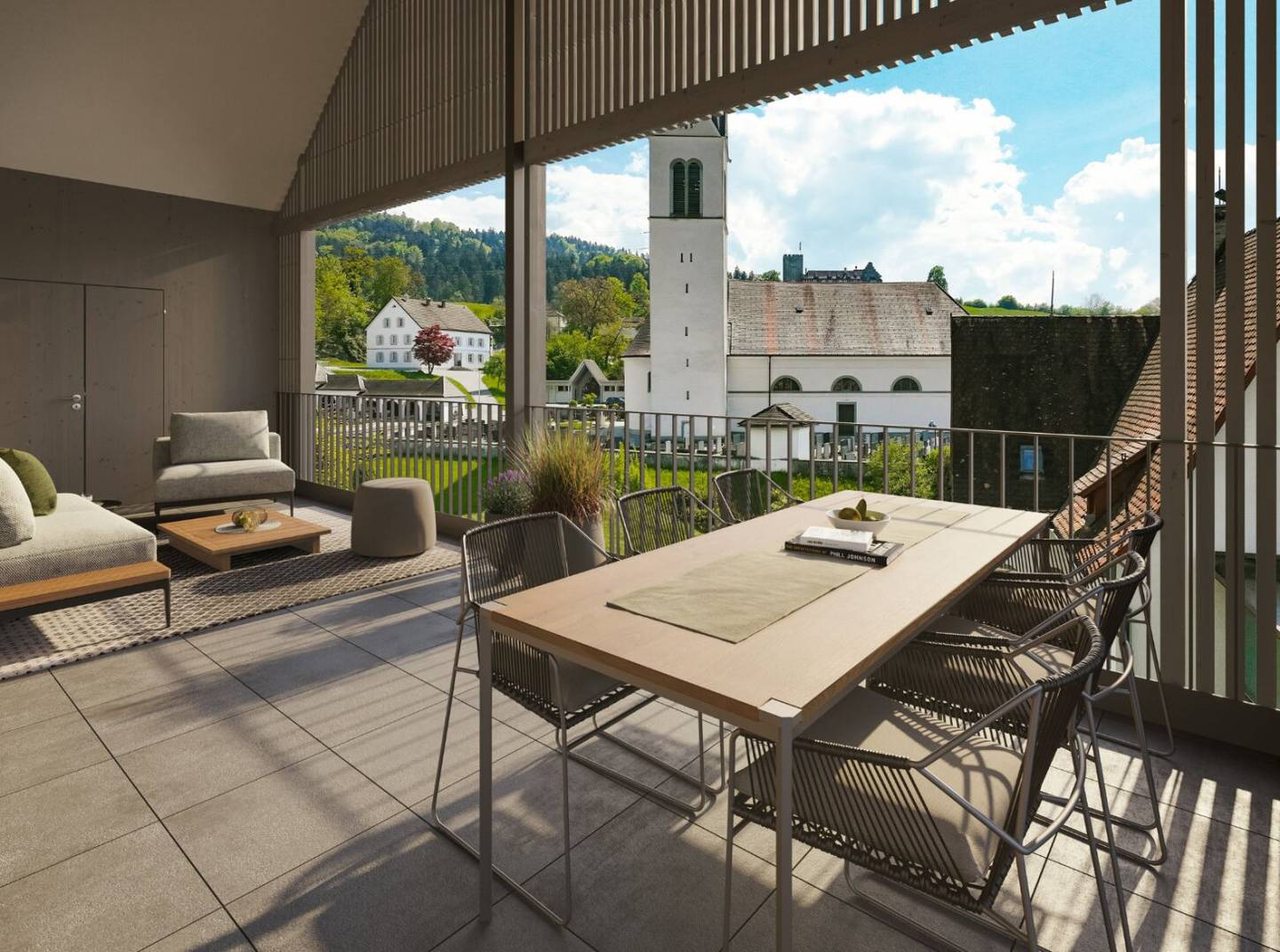 Exklusives Penthouse mit beeindruckender Aussicht in Wolfurt