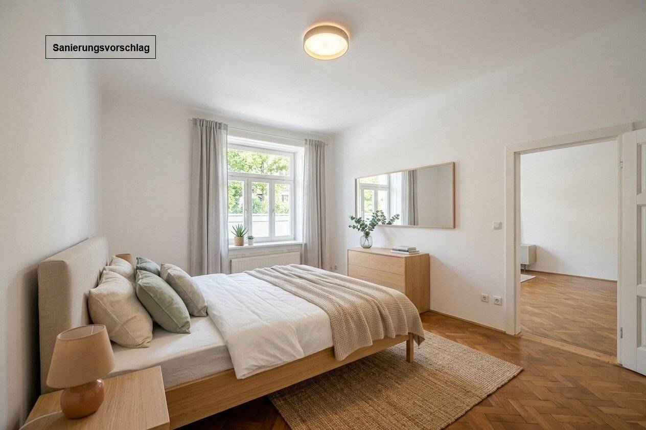 ++NEU++ Period Apartment with Excellent Potential – 3-Room Renovation Opportunity