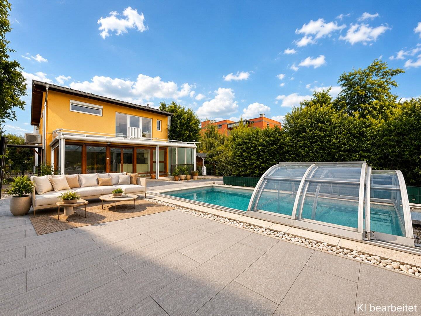 Haus mit großzügiger Freifläche, 2 Terrassen, Garage &amp; moderner Ausstattung!