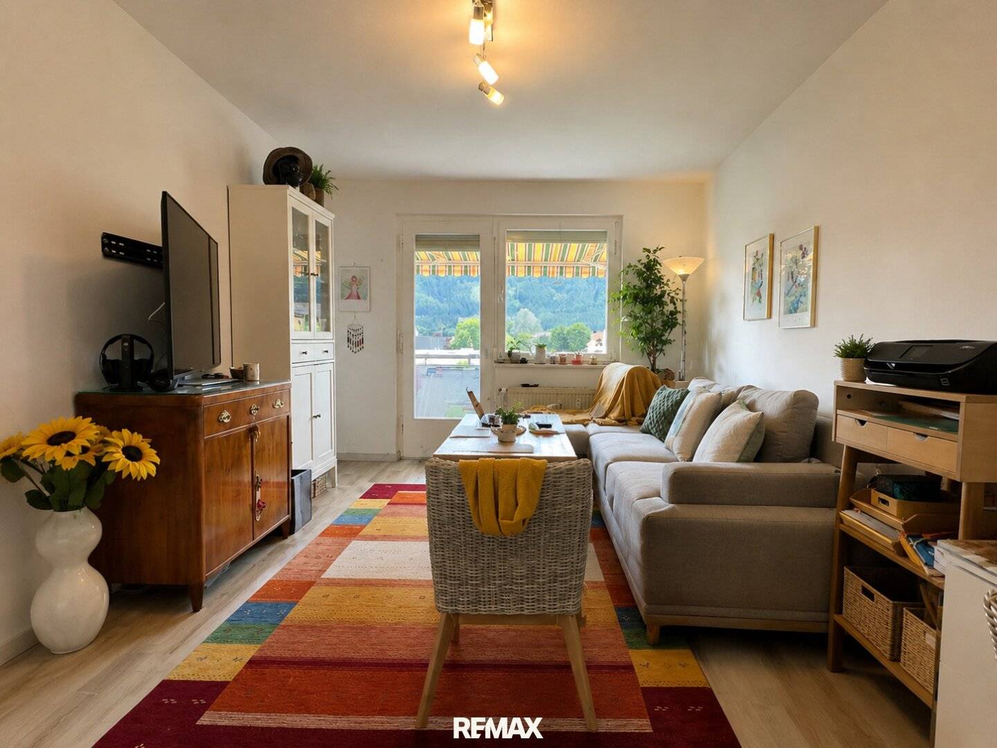 ***Sichere Kapitalanlage! Vermietete Anlegerwohnung mit Balkon in ruhiger Grünlage von St. Marein***