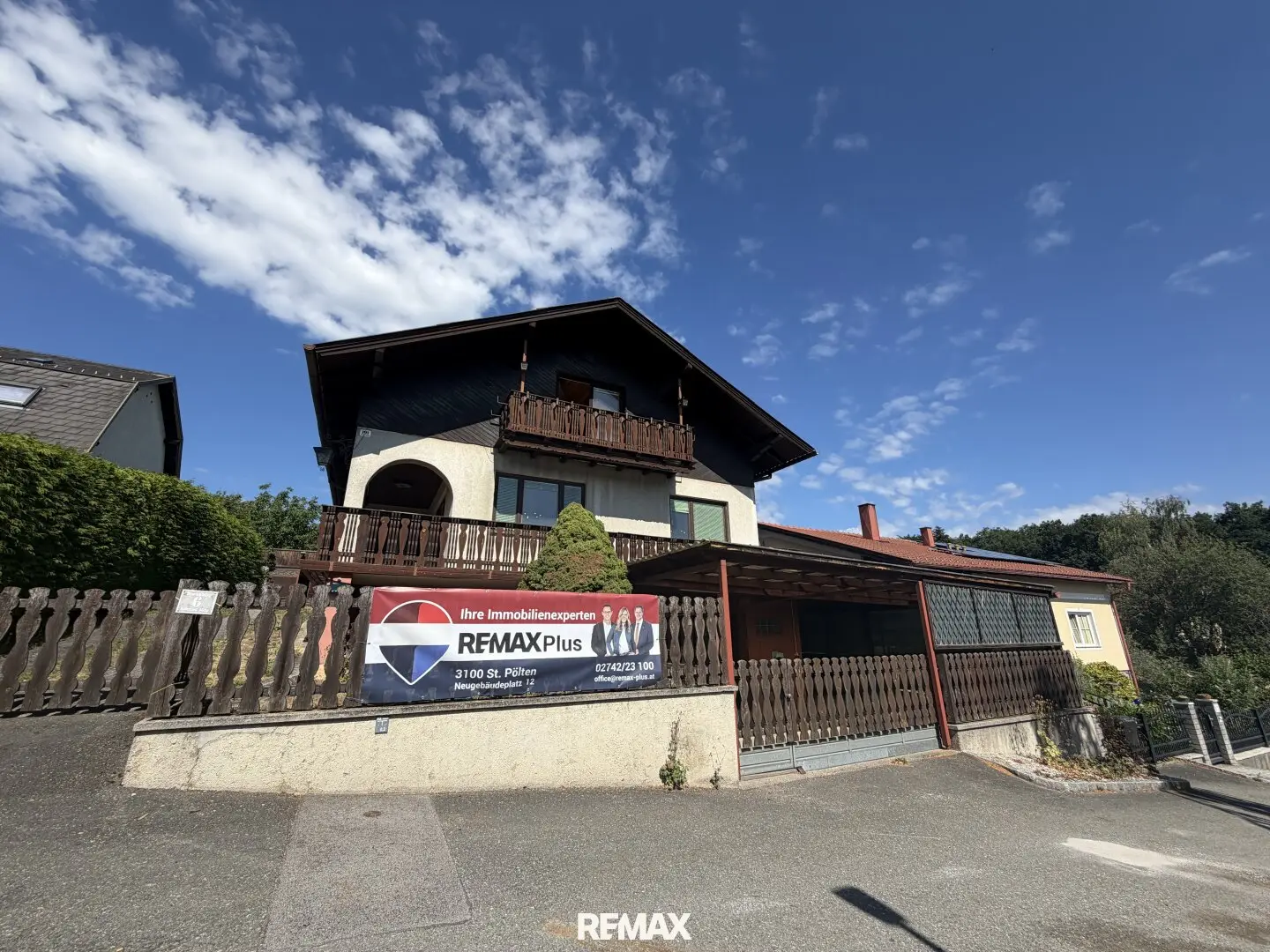 Gepflegtes Einfamilienhaus in Wölbling mit herrlichem Ausblick