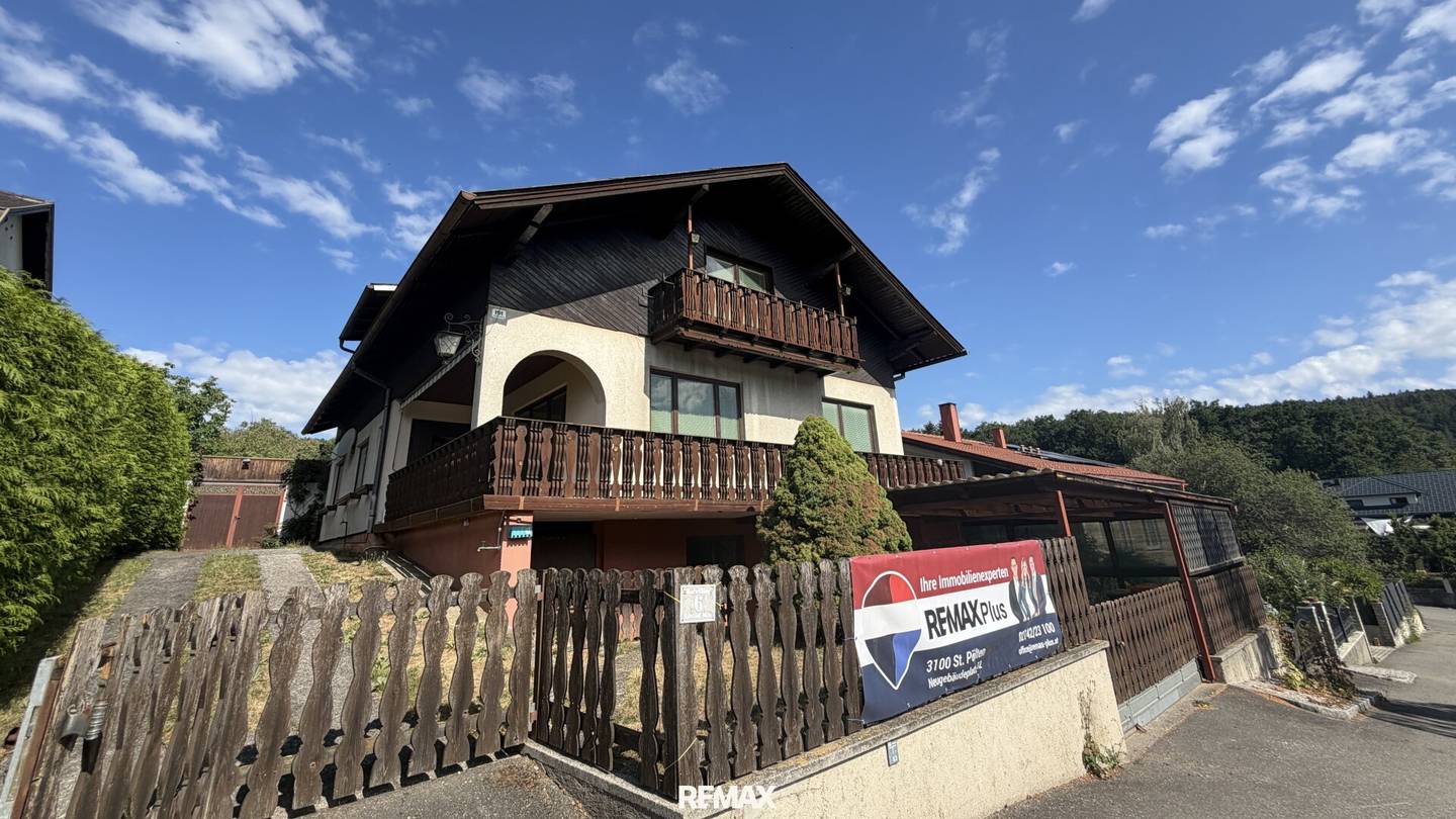 Gepflegtes Einfamilienhaus in Wölbling mit herrlichem Ausblick