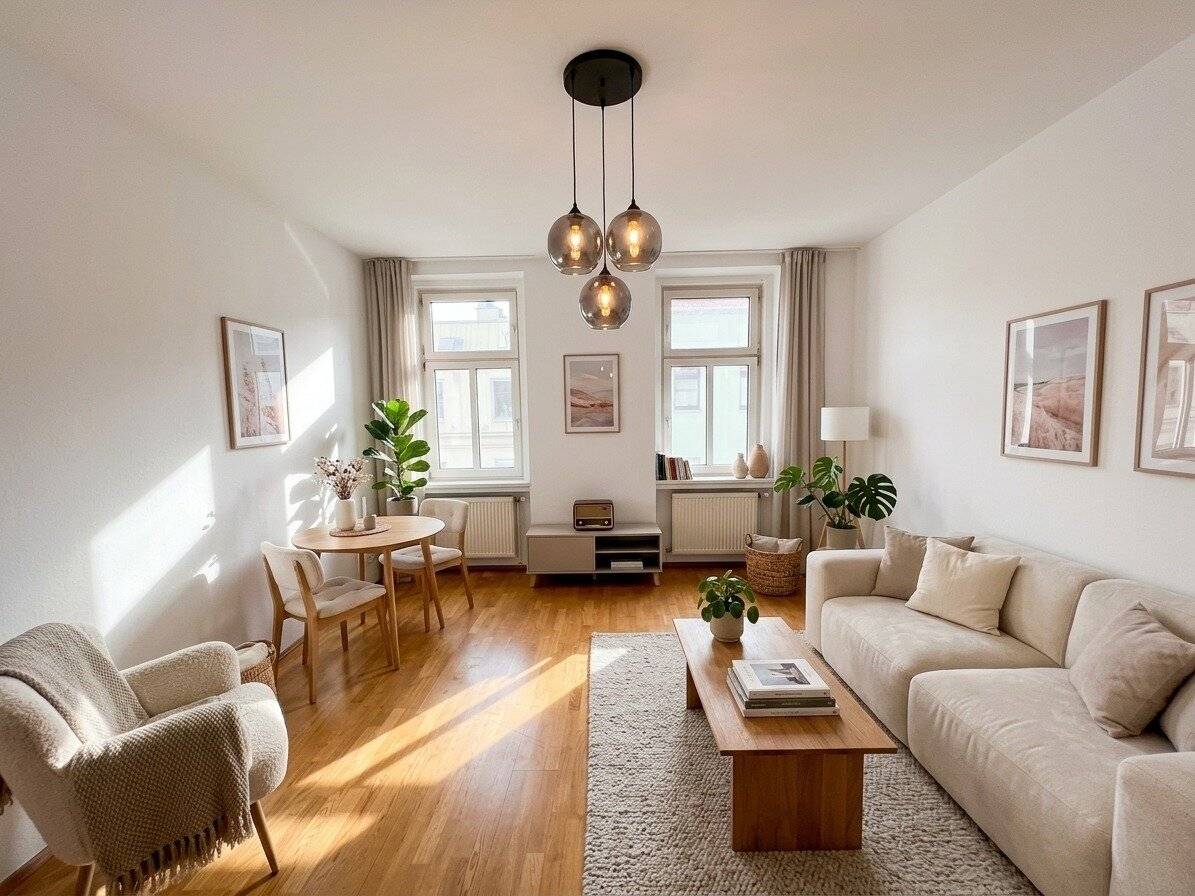 Charming 2-room period apartment Partly renovated