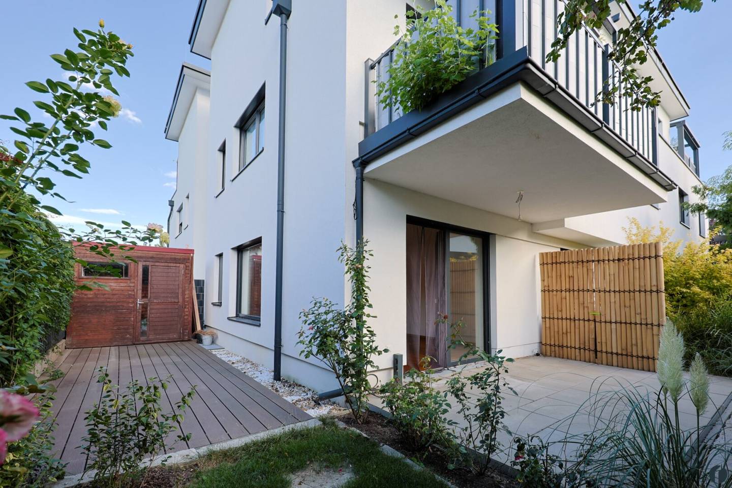 Moderne 3-Zimmer-Gartenwohnung mit zwei Terrassen in Wien-Donaustadt