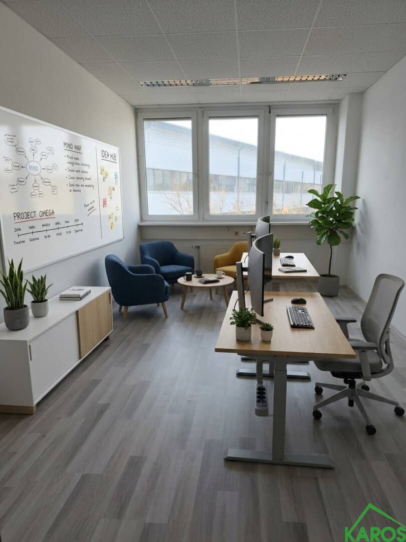 SMALL OFFICE - START UP DIRECTLY AT THE A22!