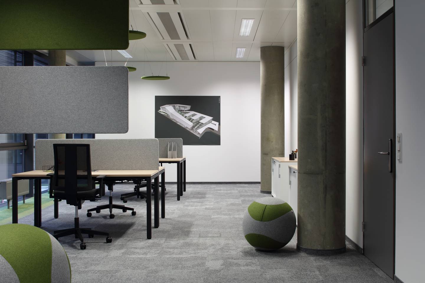 Representative apartment in award winning architecture
