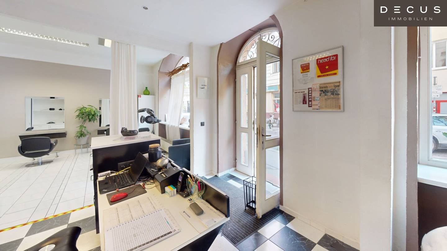 RENTED HAIRDRESSER SALON | TOP LOCATION | CAN BE TAKEN OVER VACANT