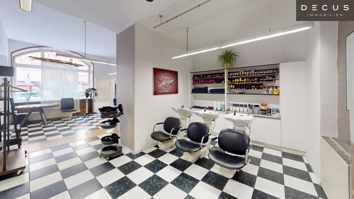 RENTED HAIRDRESSER SALON | TOP LOCATION | CAN BE TAKEN OVER VACANT