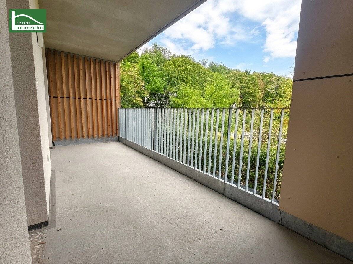 Moderne 2-Zimmer-Wohnung mit großer privater Außenfläche! Steingötterhof: Stadt trifft Natur