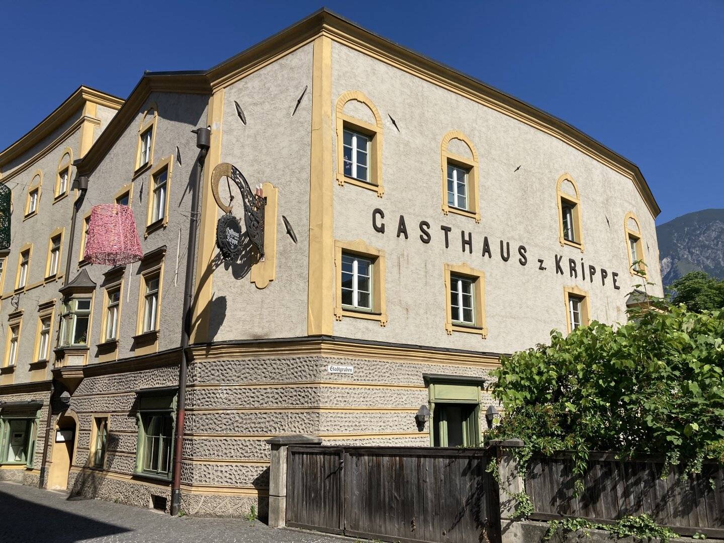 Traditional inn in the Hall old town