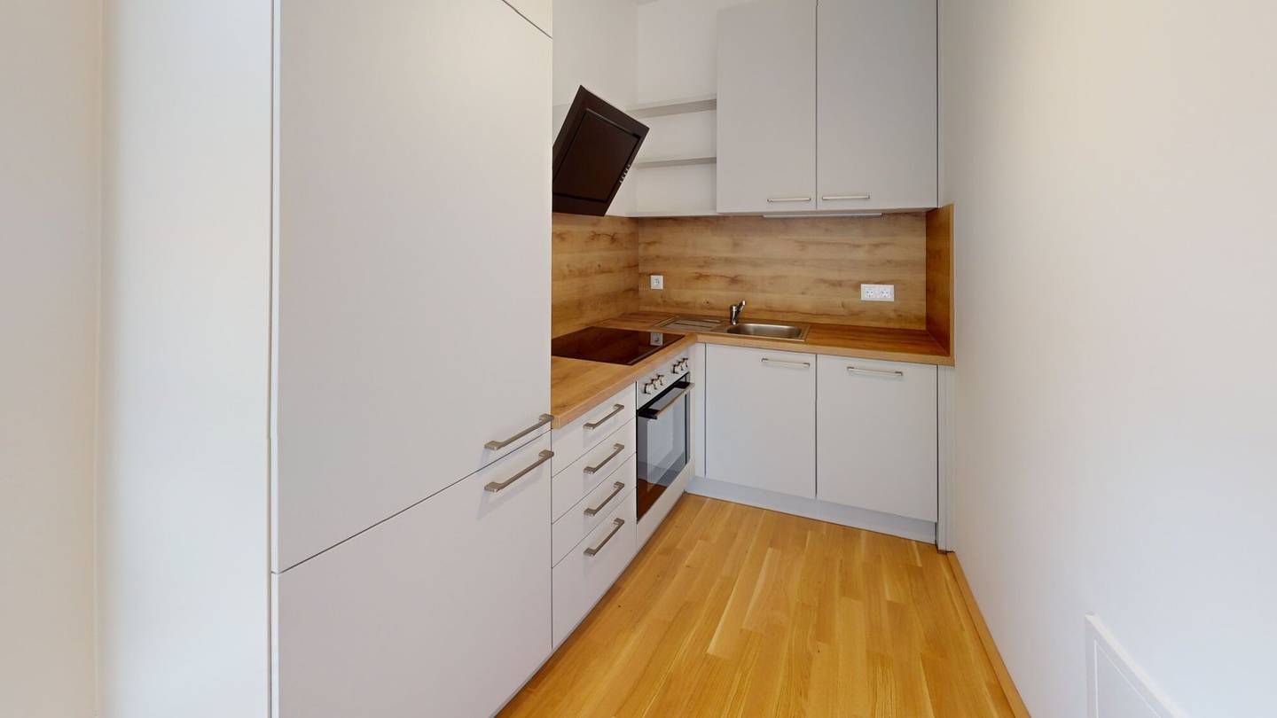 Investment apartment with balcony and garage space