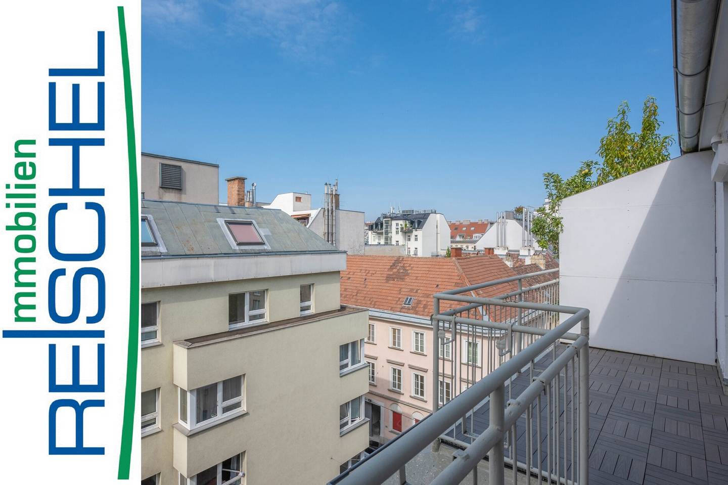 Dachgeschosswohnung mit sonniger Terrasse nahe Belvedere