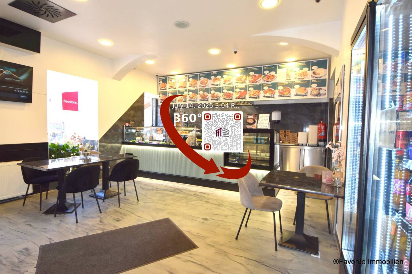Top saniertes Imbisslokal 71,75 m², U-Bahn-Nähe, in 1100 Wien!