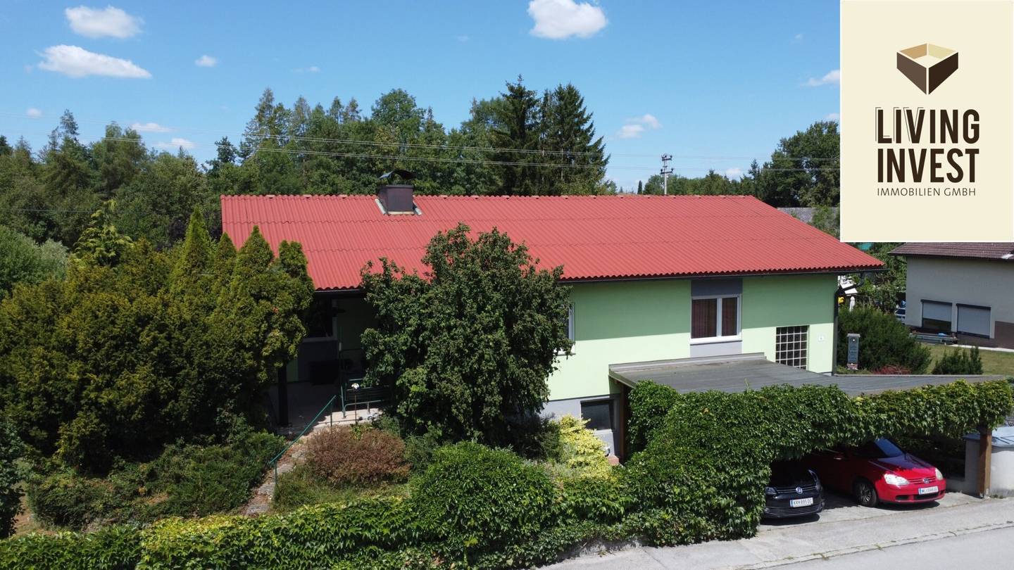Bungalow auf 1.522 m² Grundstück | Pelletsheizung | Vollkeller | Garage