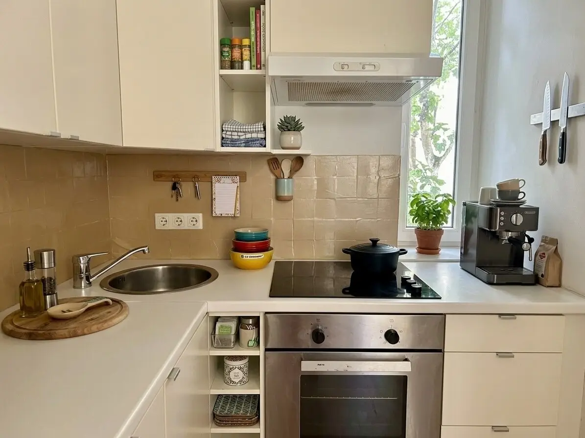Charming old building with elevator in quiet courtyard location with top transport connections