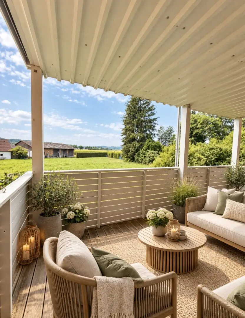 Modern 2-room condominium with large balcony, carport and green view in Wildon – ready to move in