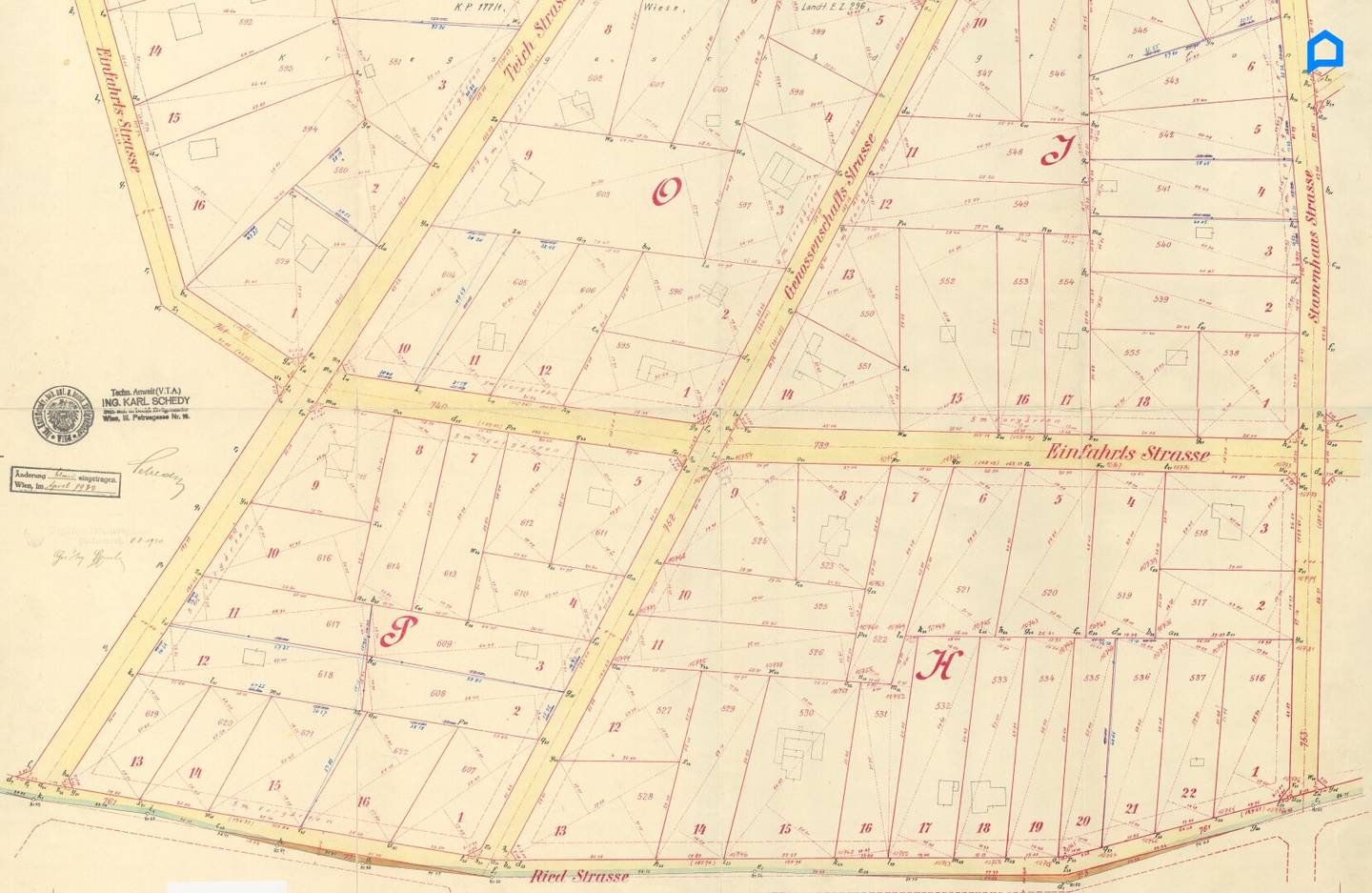 Space for Your Vision -- Building Plot approx. 952 m² -- optimal width and depth -- south-facing slope at Wolfersberg