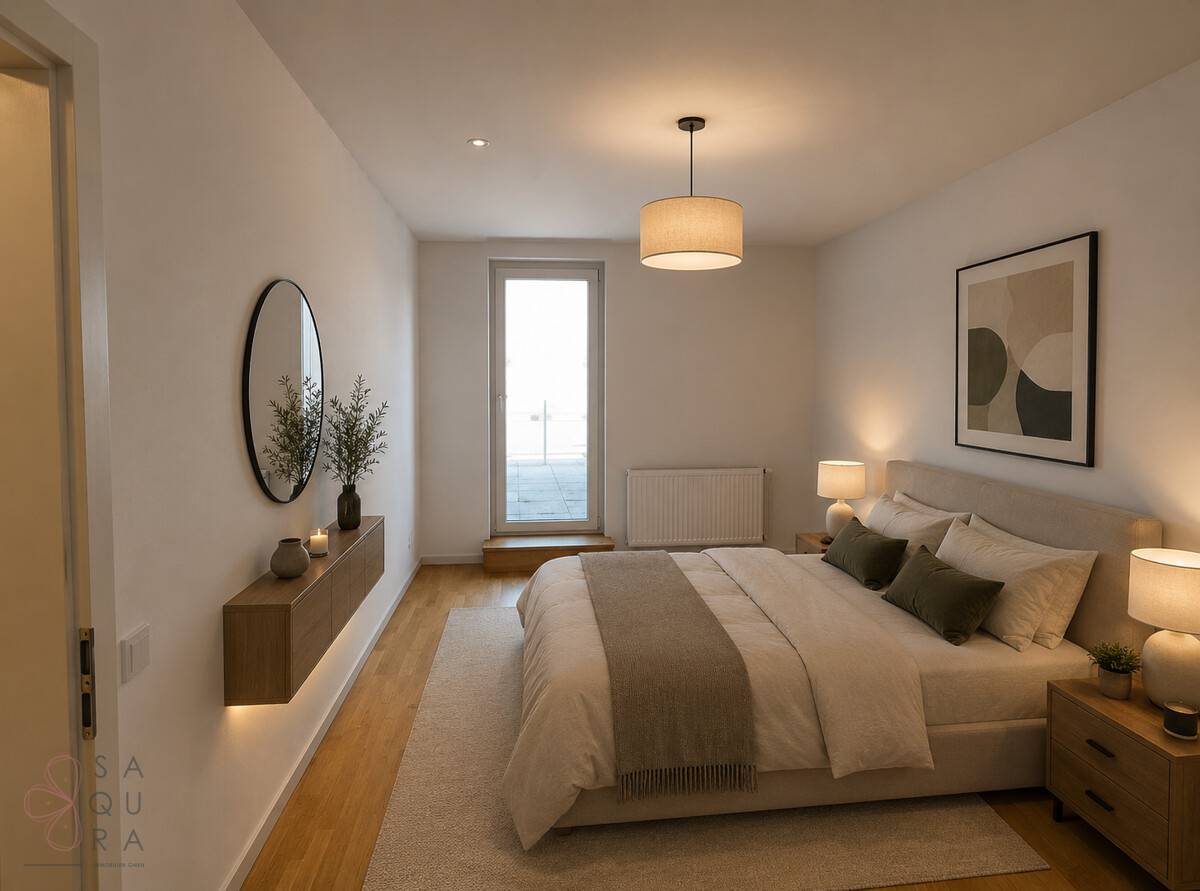 Wohnung mit großer Terrasse und Fernblick