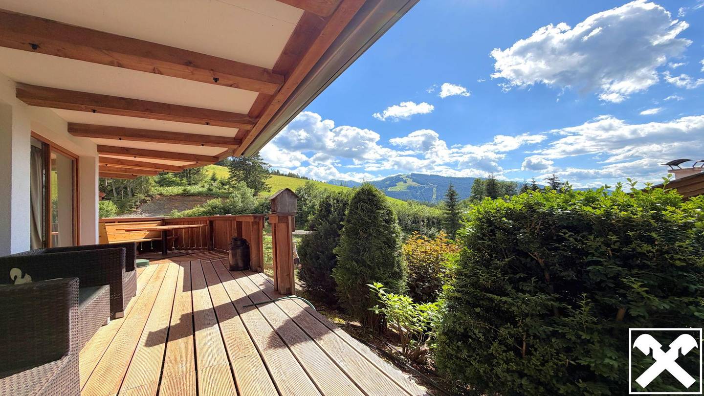 Sonnige Ferienwohnung mit Sauna und Bergblick nahe Skilift