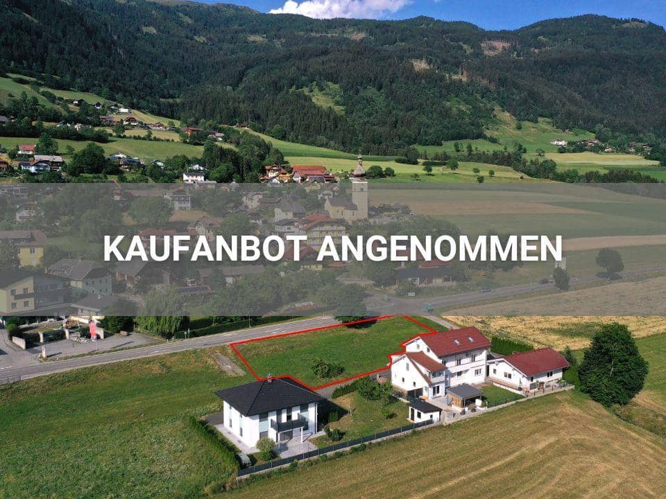 Wohnung mit sonniger Baufläche nahe Millstätter See