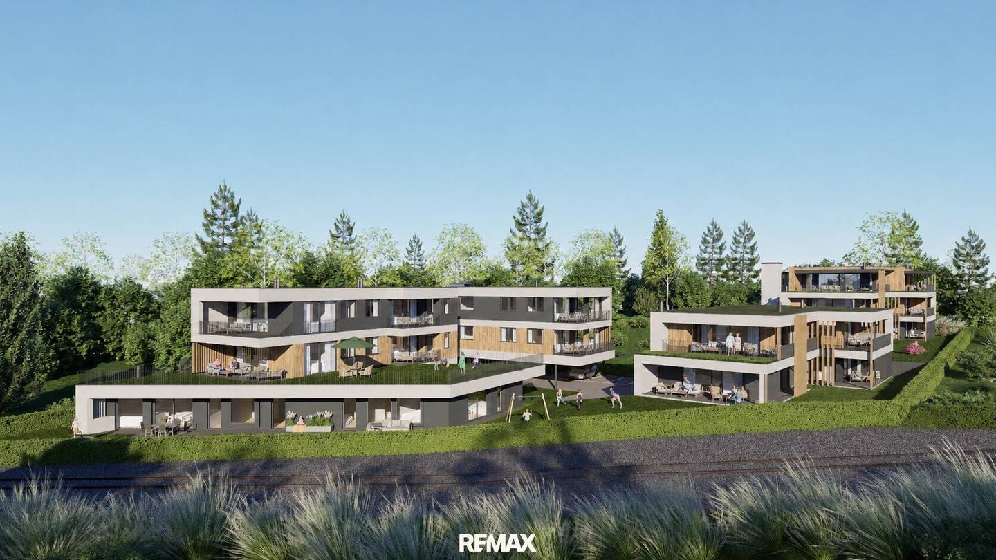 NEUBAU! - Noch 3 Wohnungen verfügbar! - Modernes Wohnen mit überdachter Terrasse und Weitblick in Bad Ischl – Top 3