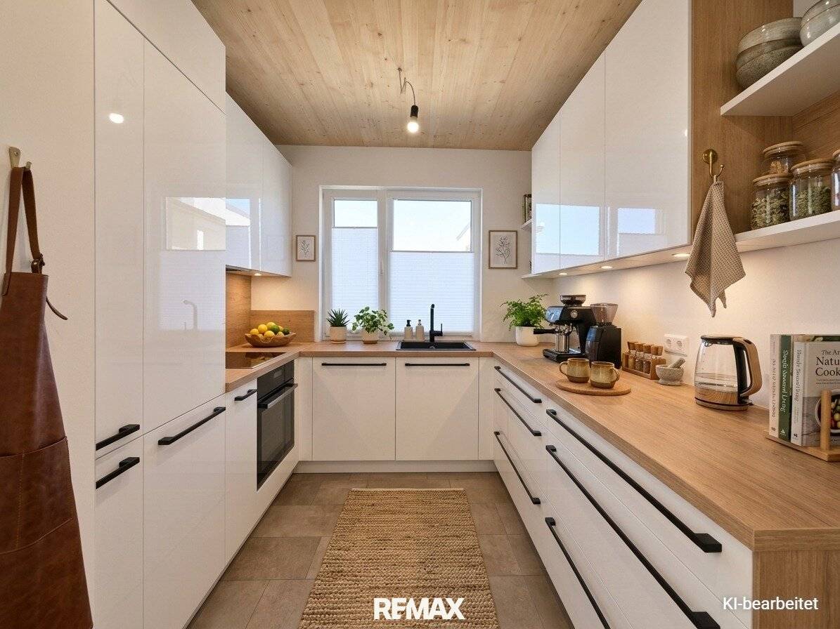 Modernes Plus-Energie-Reihenhaus in Massivholzbauweise