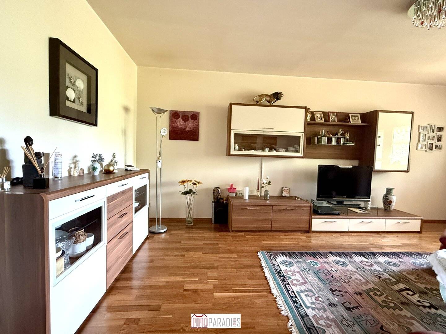 Gepflegte 3-Zimmer-Eigentumswohnung mit Südwest-Loggia und Tiefgaragenplatz in ruhiger Lage von Baden