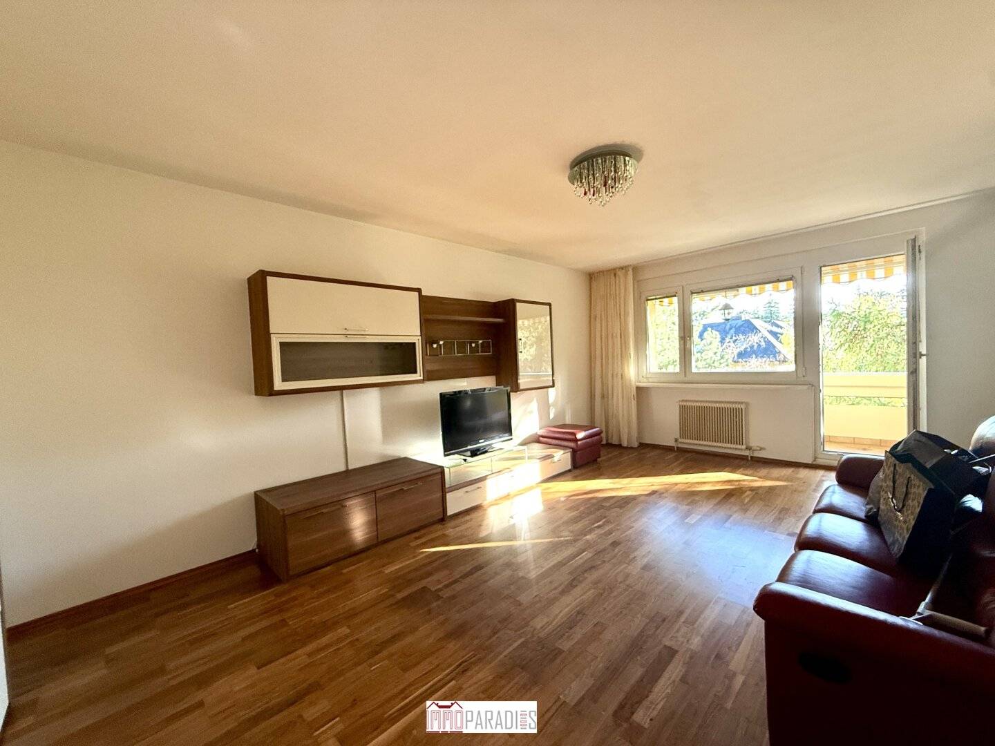 Gepflegte 3-Zimmer-Eigentumswohnung mit Südwest-Loggia und Tiefgaragenplatz in ruhiger Lage von Baden