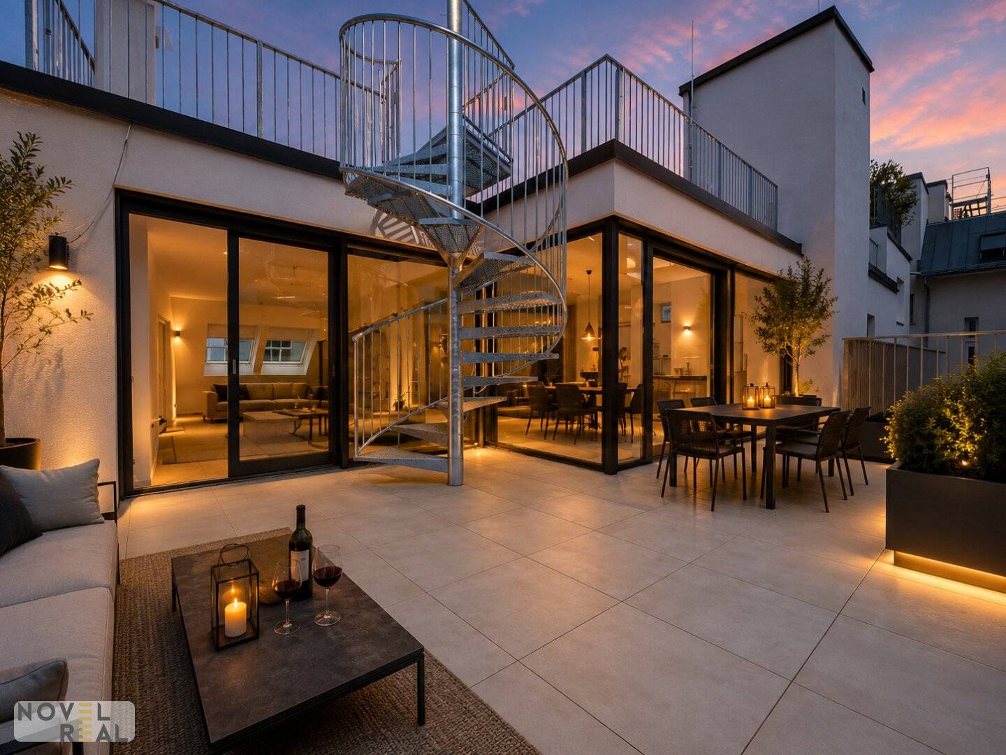 A new icon of exclusive living – Newly completed luxury penthouse with spectacular roof terrace