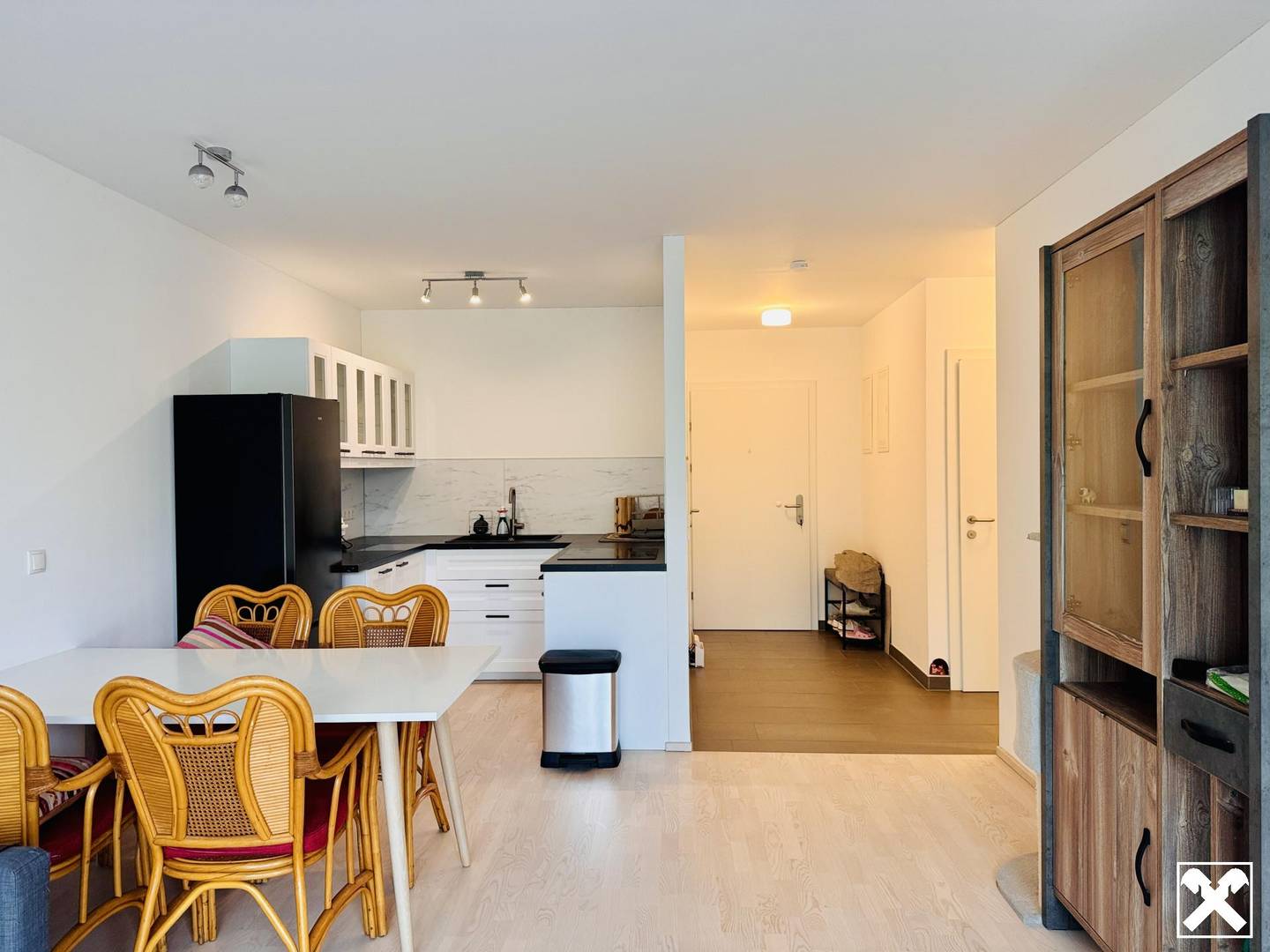 Lichtdurchflutete Wohnung mit Loggia und Grünblick