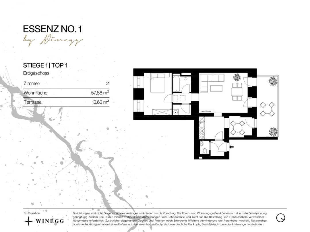 Apartment für Kurzzeitvermietung in revitalisiertem Altbau | ESSENZ NO. 1 - Die neue Avantgarde des Wohnens