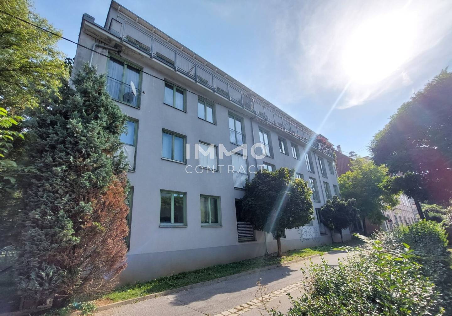 SINGLE-HIT:  Schöne Klein-Wohnung bei der KF-UNI - Heinrichstraße 47b Top 24B