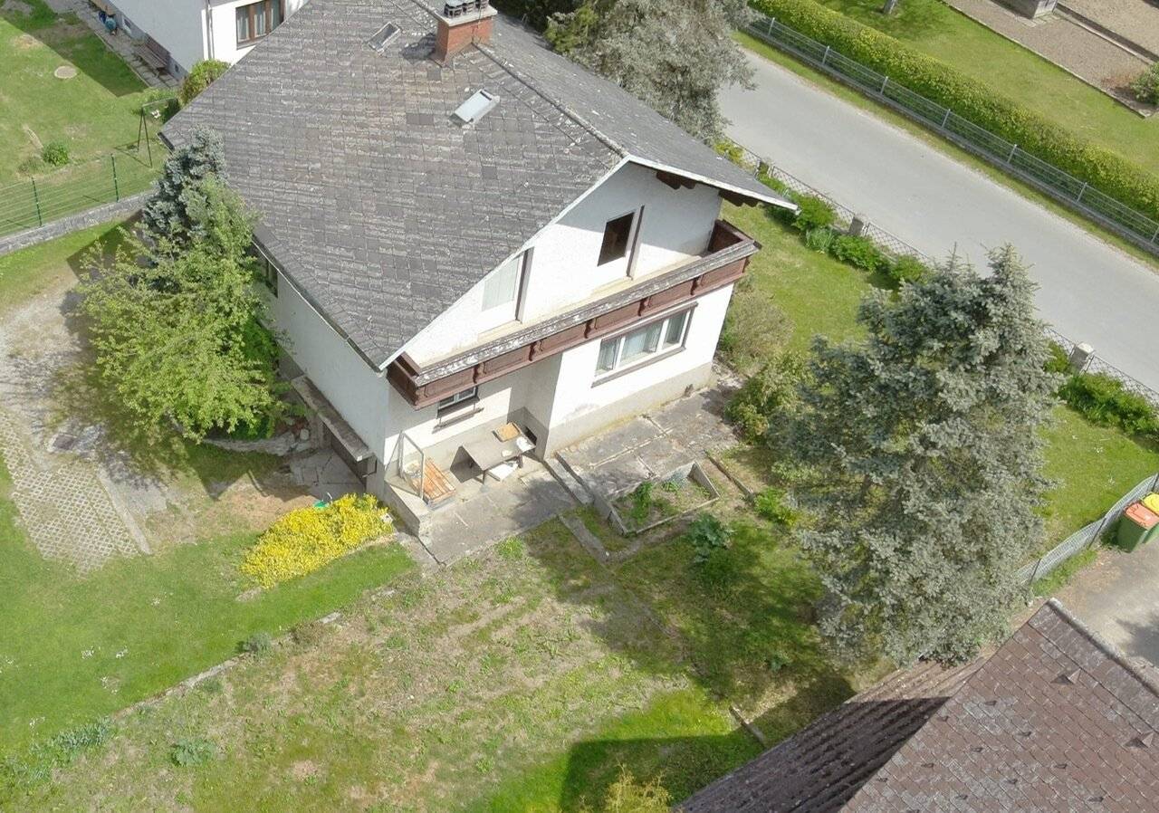 Nature gem! 4-room single-family house with garden, balcony &amp; garage in the Fölz in Thörl!