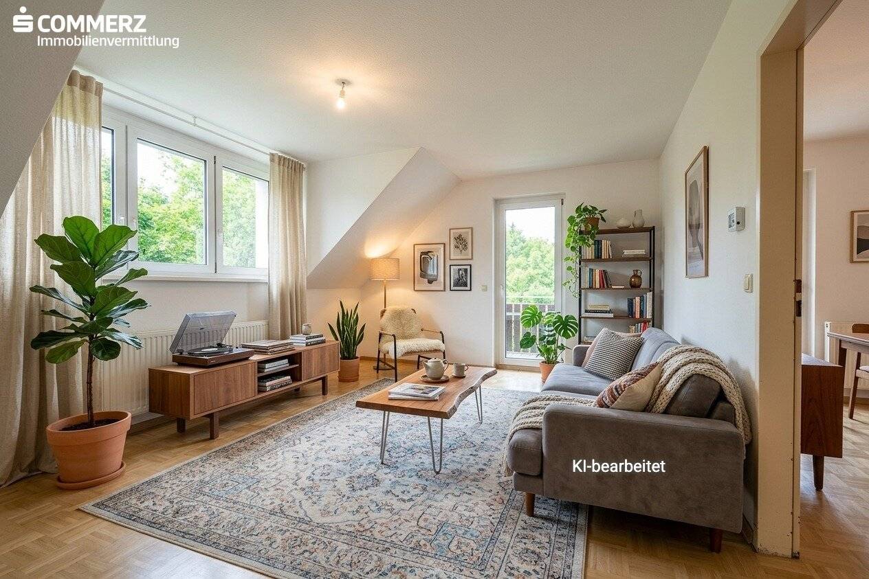 Subsidized apartment with balcony
