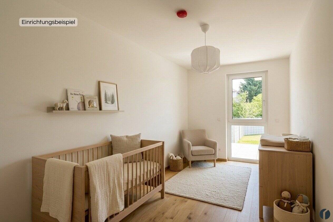 3-Zimmer Neubauwohnung mit großem Eigengarten