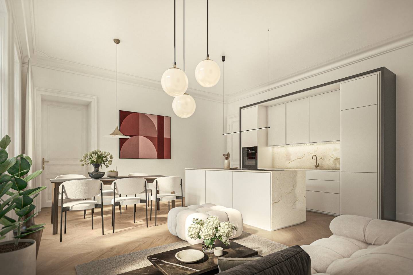 ANDEA – Parkside Residences – Exklusive 5-Zimmer-Wohnung inklusive Loggia