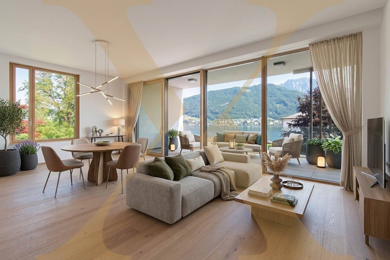 Exklusiver Erstbezug mit Traunseeblick und großzügiger Loggia im Zentrum von Gmunden