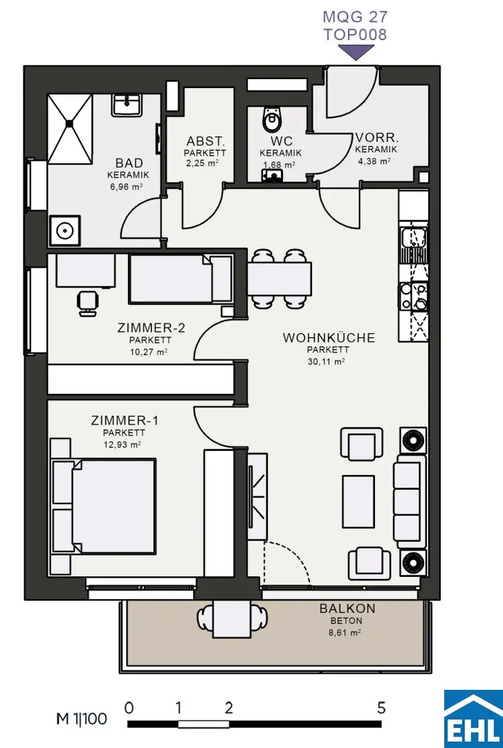 Architectural highlight in the fair quarter – your new home in Graz