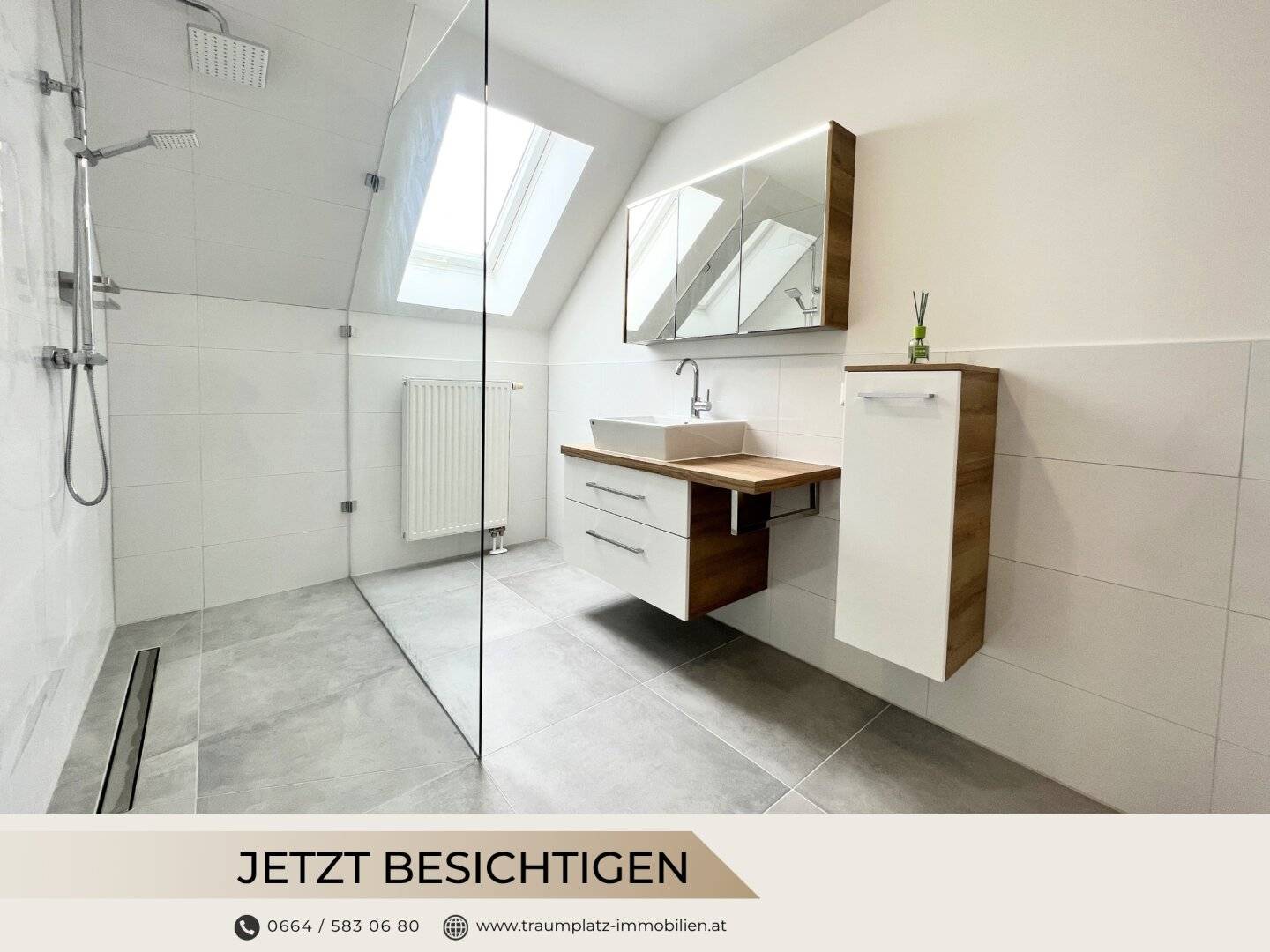 Modern 3-room apartment in Lieboch, air conditioned, carport &amp; prime location